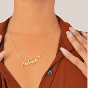 Fancy Personalized Name Necklace