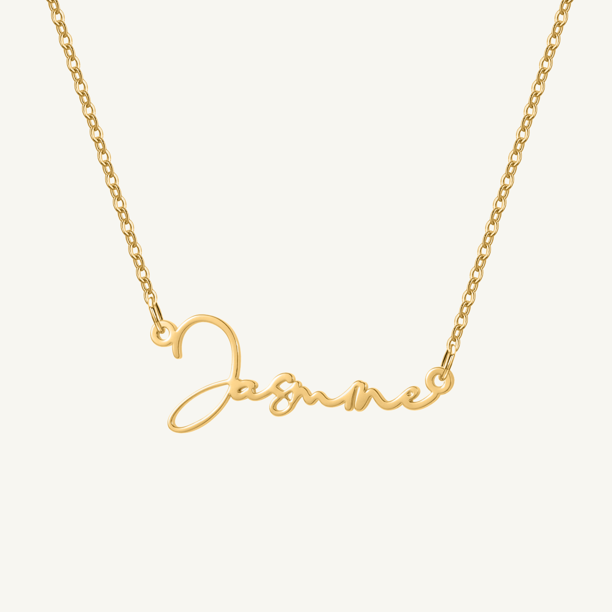 Chic Signature Name Necklace