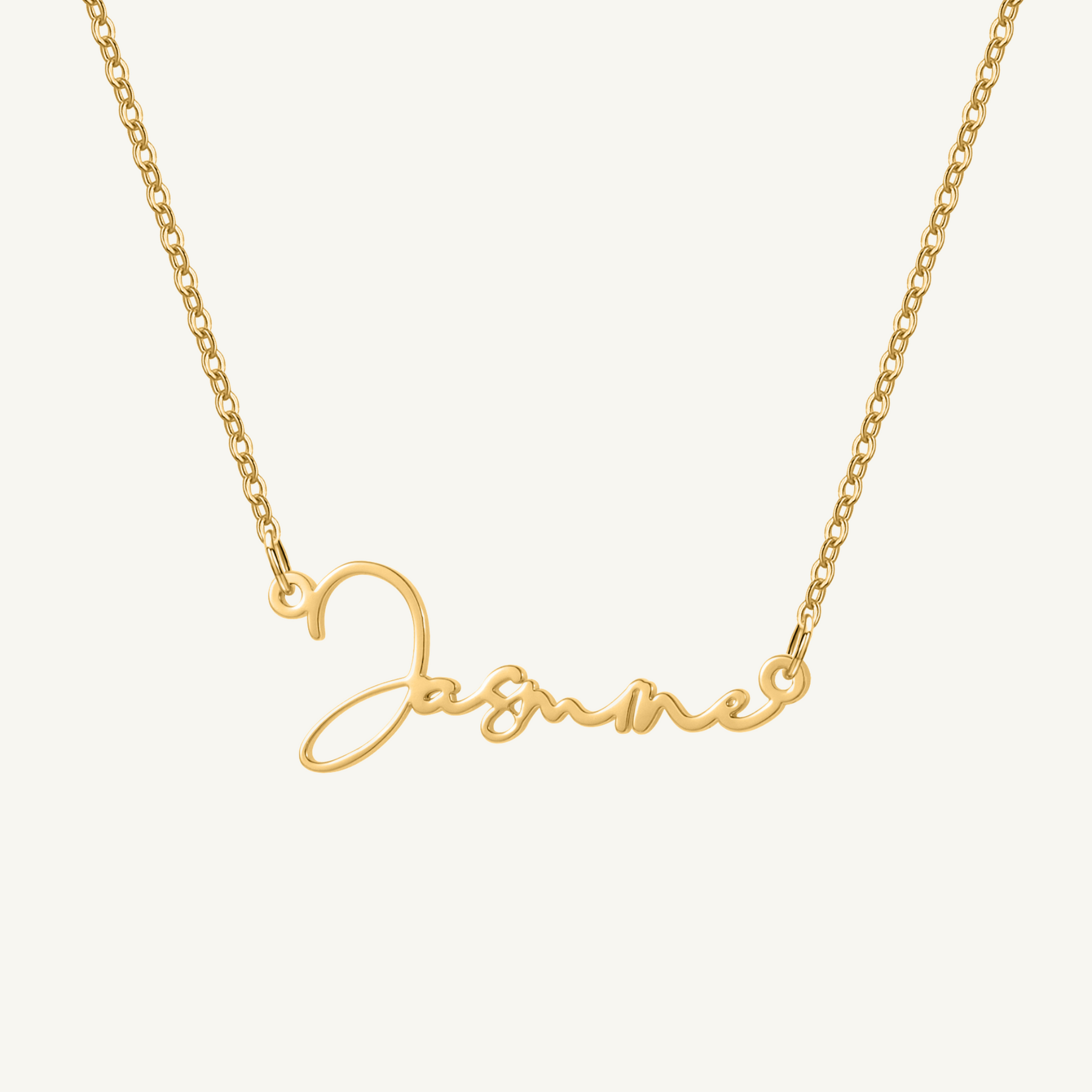 Chic Signature Name Necklace