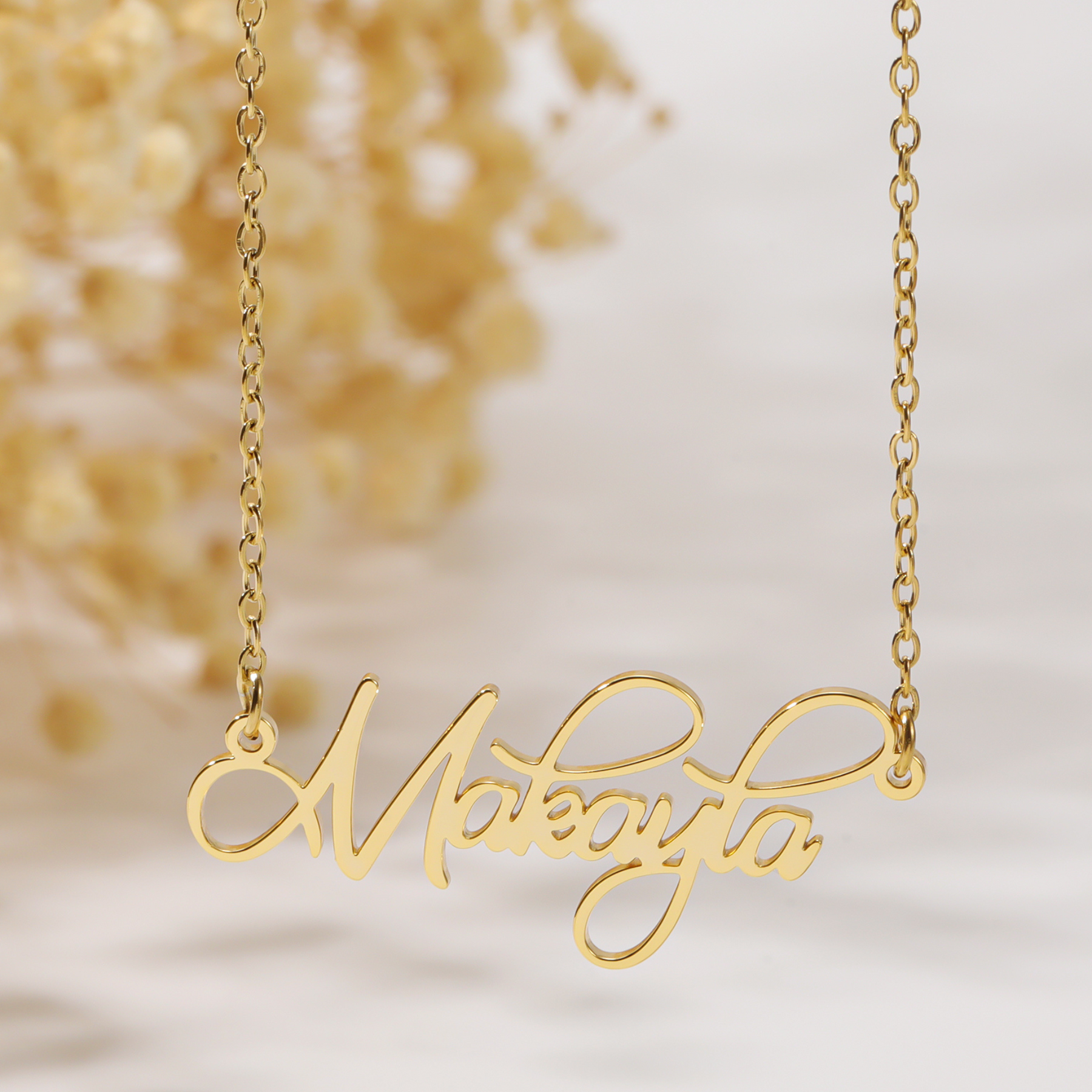 Fancy Personalized Name Necklace